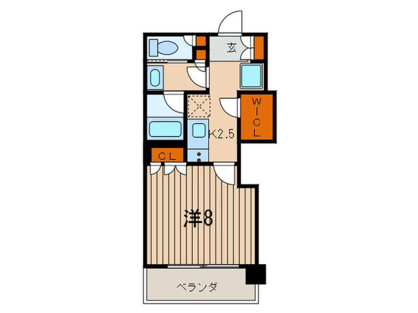 メルクマール京王笹塚レジデンスの物件間取画像